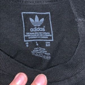 adidas Tops - Adidas top with logo mirrored on back adidas Tops - Adidas top with logo mirrored on back